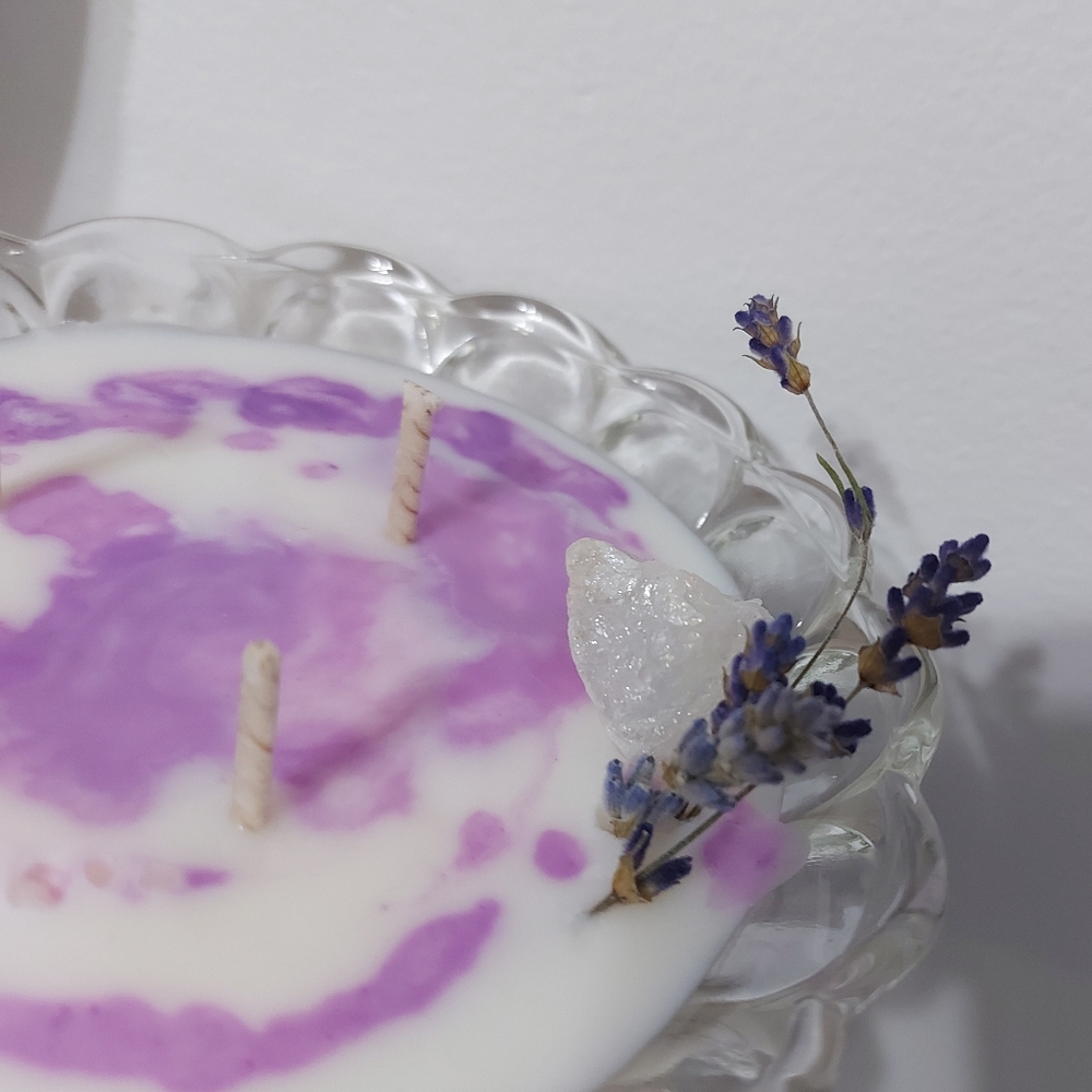 lavender candle